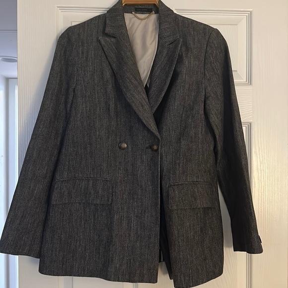 Trendy NEW Designer Denim Blazer